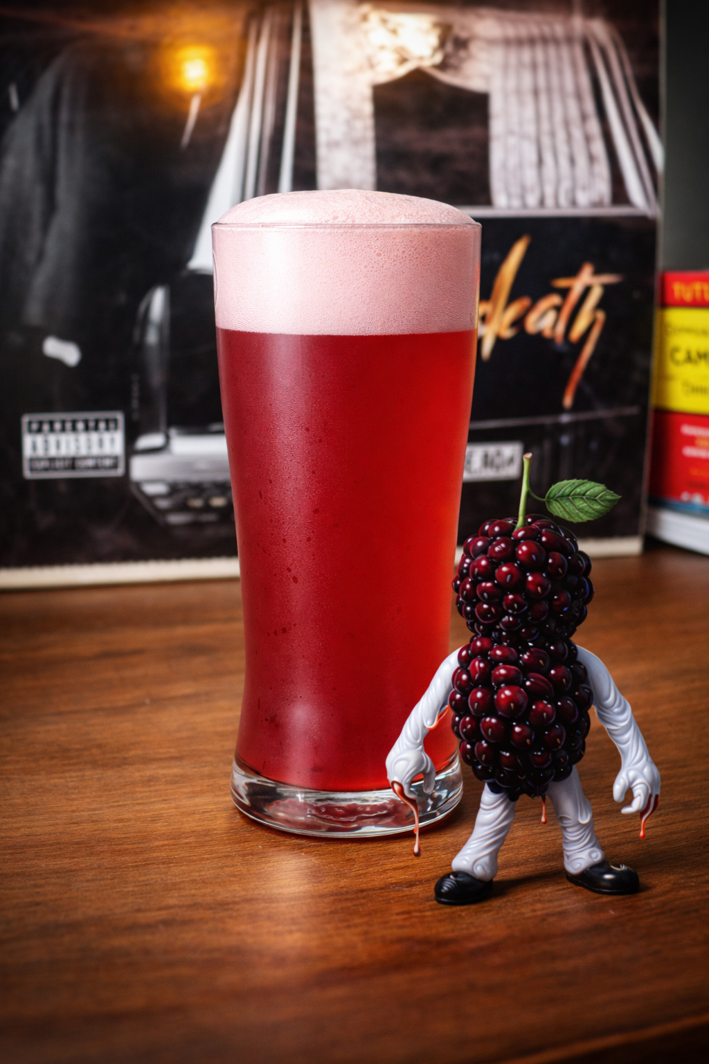 Blackberry Crumble & Custard